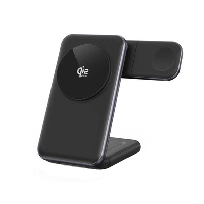 新qi2.2三合一无线充电器适用三星S26ultra磁吸25W快充S26/S25Egde/S24手机支架galaxywatch8手表耳机底座