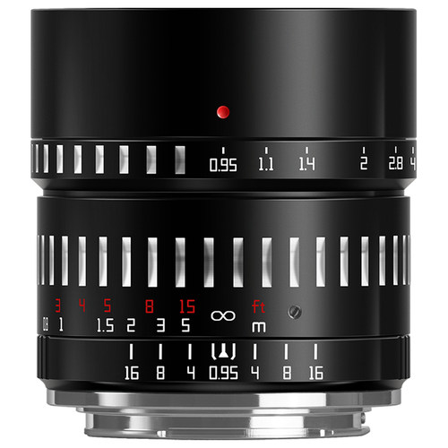 铭匠光学50mm f0.95人像定焦镜头适用尼康Z佳能松下m43富士x索尼E