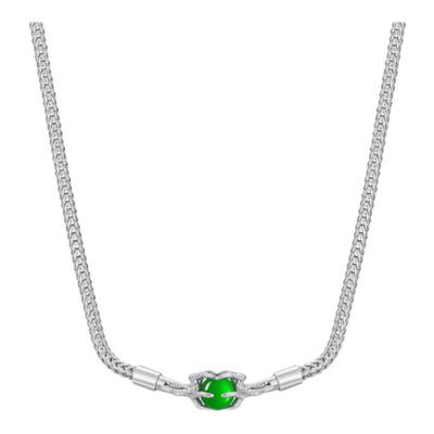 APORRO龙爪光金玉珠时尚锁骨项链