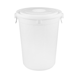 特厚家用储水桶食品级塑料大容量胶桶装米带盖腌菜发酵酿酒大白桶