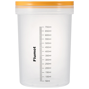 【自营】便携外带隔夜燕麦杯早餐麦片粥酸奶碗带盖带勺刻度水杯子