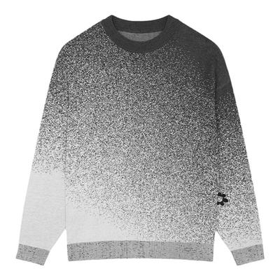 PLBR圆领个性合身毛衣