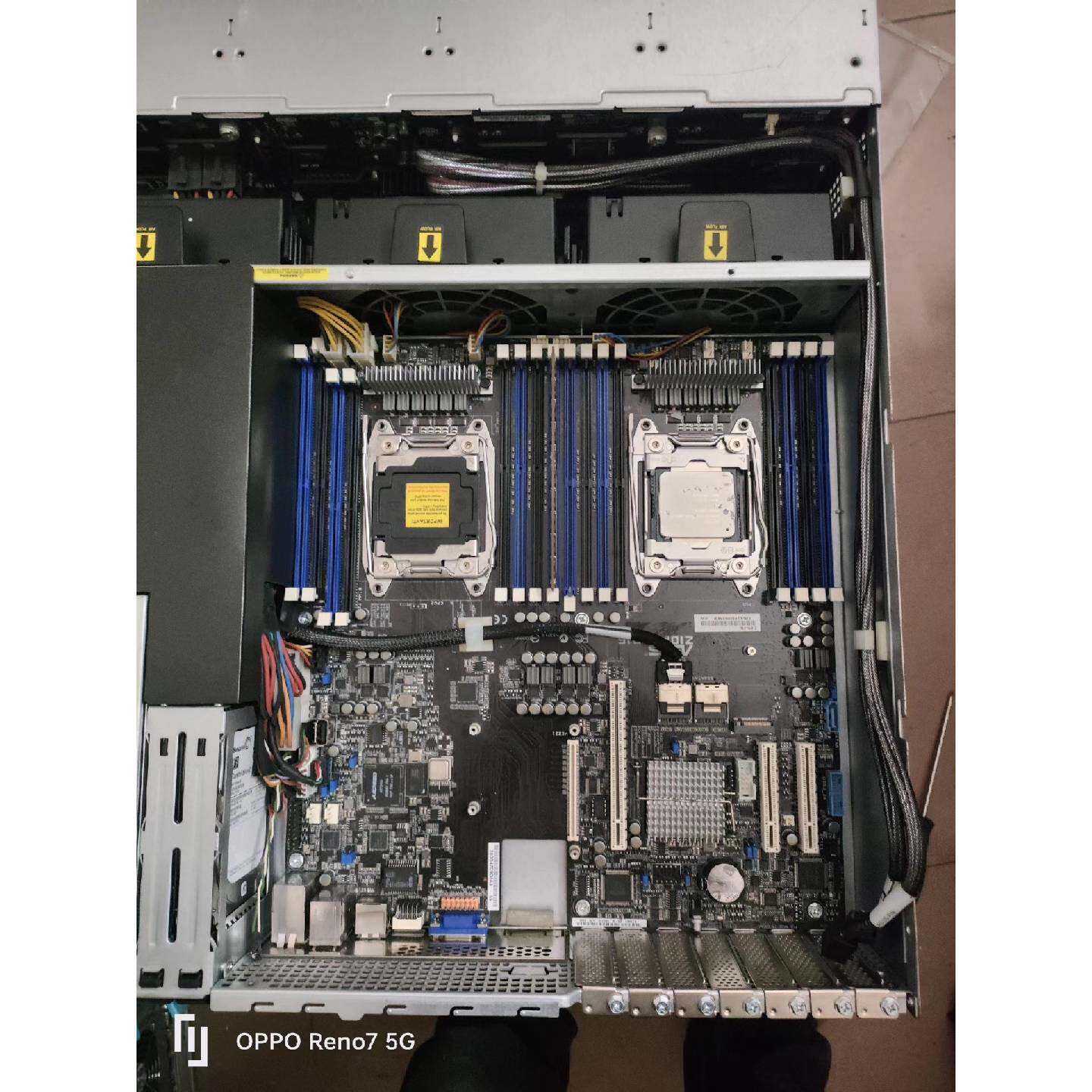 议价华硕Z10PR一D16双路服务器主板x99双路还在机器里可维修