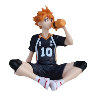 卡通排球少年盲盒手办及川彻日向翔阳影山飞雄孤爪研磨模型摆件