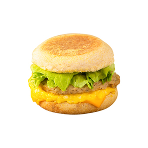 猪柳蛋汉堡加热三明治速食面包肉饼早餐非肯德基kfc麦当劳麦满分