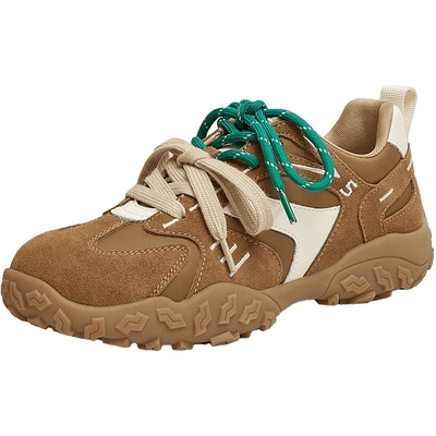 TATA他她可可豆复古运动鞋加绒鞋子休闲鞋新年阿甘德训鞋GPD01CM5