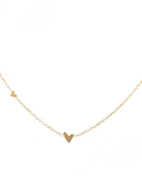 小众轻奢甜美简约小爱心项链