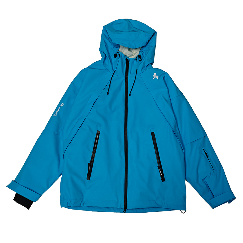 John snow滑雪服女款男单双板3L滑雪上衣2025新款防水防风冲锋衣