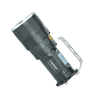 朗圣达进口探照灯高亮超XHP70强光手电筒可充电户外氙气远射照明