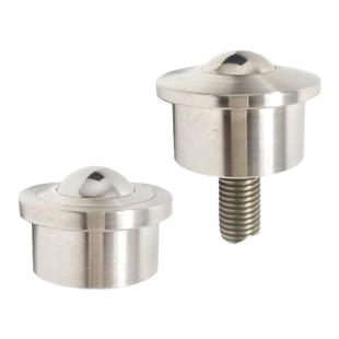 精密重型万向球滚珠SP15FL法兰边精密不锈钢牛眼轮特思瑞厂家定制