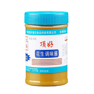 颜记顶好花生酱405g花生风味调味酱火锅蘸酱沙县小吃满5瓶包邮