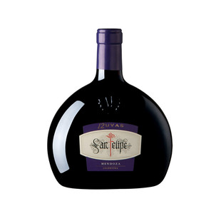 圣菲利佩(矮瓶)系列混酿干红葡萄酒 阿根廷原瓶进口RUTINI瑞帝利