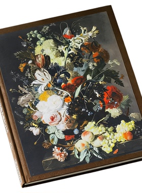 中古风装饰真书精装布面可翻页