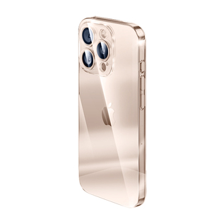 名创优品2026新款适用苹果16ProMax手机壳iPhone15Pro透明14PM防摔全包镜头ip16超薄外壳2024套保护13p