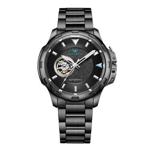 威利默克WM男士全自动镂空机械表男款时尚品牌正品手表潮流新款男