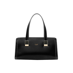 情人节礼物Cuud品牌商务女包2026冬季时尚真皮单肩包大容量通勤女