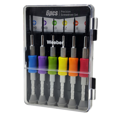6件套精密螺丝刀钟表眼镜weeber