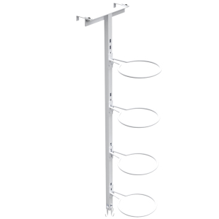 门后篮球壁挂架家用足球悬挂式收纳架球类免打孔摆放架多功能神器