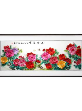 精品新中式风格纯手工苏绣