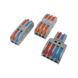 手柄按压快速接线端子223系列32A大电流电线分线集线头连接器电工