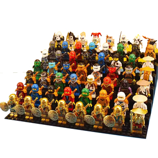 2026新款幻影忍者神庙人仔全套积木小人儿童益智男孩系列拼装玩具