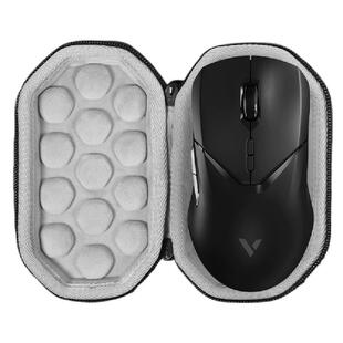 【送防滑贴】虎炳适用Rapoo雷柏鼠标收纳包抗压VT9PROMINI鼠标包VT9Air收纳盒防摔保护盒便携包