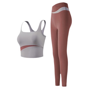 宽松瑜伽服女秋天好看专业高端跑步服健身衣外穿运动上衣薄款套装