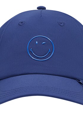 Skechers斯凯奇SmileyWorld联名款男女童棒球帽遮阳帽儿童鸭舌帽