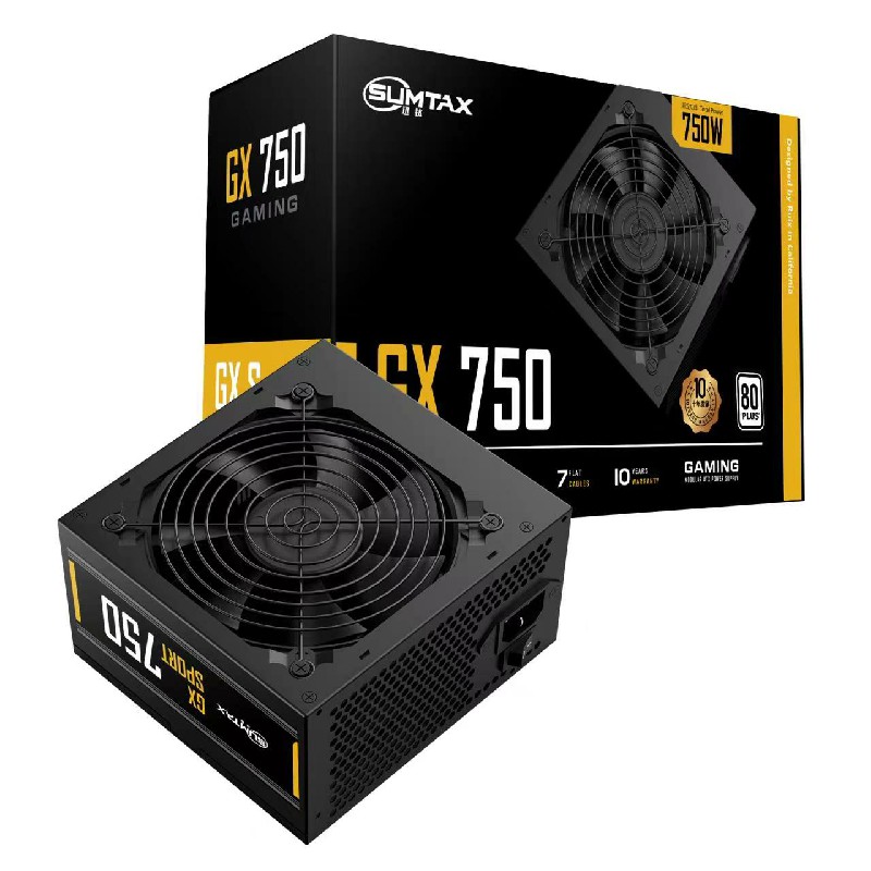 迅钛电源550W650W750W主机电源
