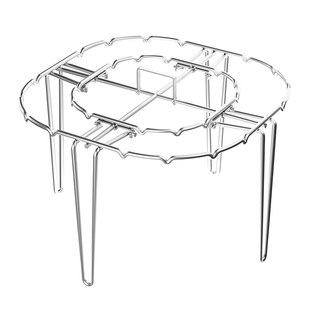 魔幻厨房304烤针不锈钢空气炸锅烤架烤箱钛烤串架专用肉烧烤架