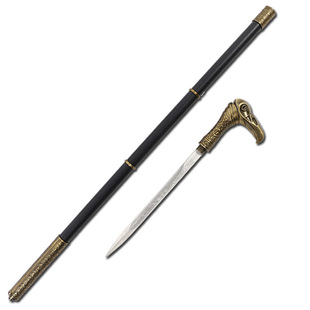 刺客信条6枭雄辛迪加COSPLAY武器11拐杖手杖剑袖箭道具模型未开刃