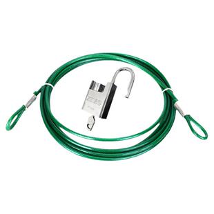 自行车防盗钢丝绳锁电动车锁车神器304不锈钢单车头盔摩托钢缆锁