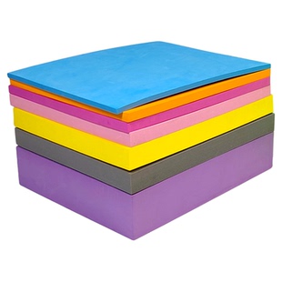 彩色eva泡棉材料蝴蝶结玫瑰花手工制作环保A料耐磨防水防晒高密度发泡板幼儿园diy花边大张海绵纸道具制作