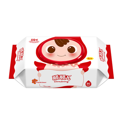 顺顺儿婴幼儿手口专用80抽湿纸巾