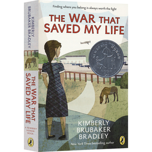 纽伯瑞奖银奖作品 The War That Saved My Life 拯救我生命的战争 儿童英语章节桥梁书 青少年课外英语读物 英文进口原版