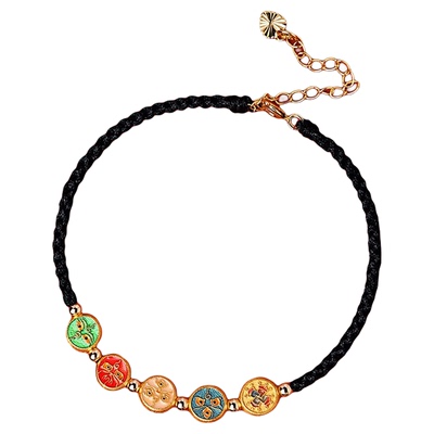 【普陀山正品】平安手工编织手链