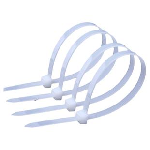 扎带尼龙扎带5*100国标塑料扣黑白色自锁式束线条固定捆扎带批 发