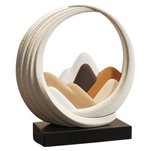 新中式时来运转摆件客厅电视柜办公室轻奢高档装饰品乔迁新居礼品