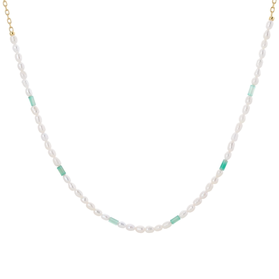 简约淡水珍珠项链女生夏锁骨颈链