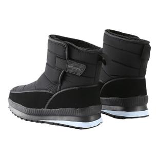 冬季高帮雪地靴棉鞋男款加绒加厚保暖防水防滑耐磨户外保暖棉鞋