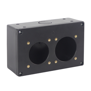 适用海天注塑机电源接线盒两孔三孔五芯16A32A防水工业插座分线盒