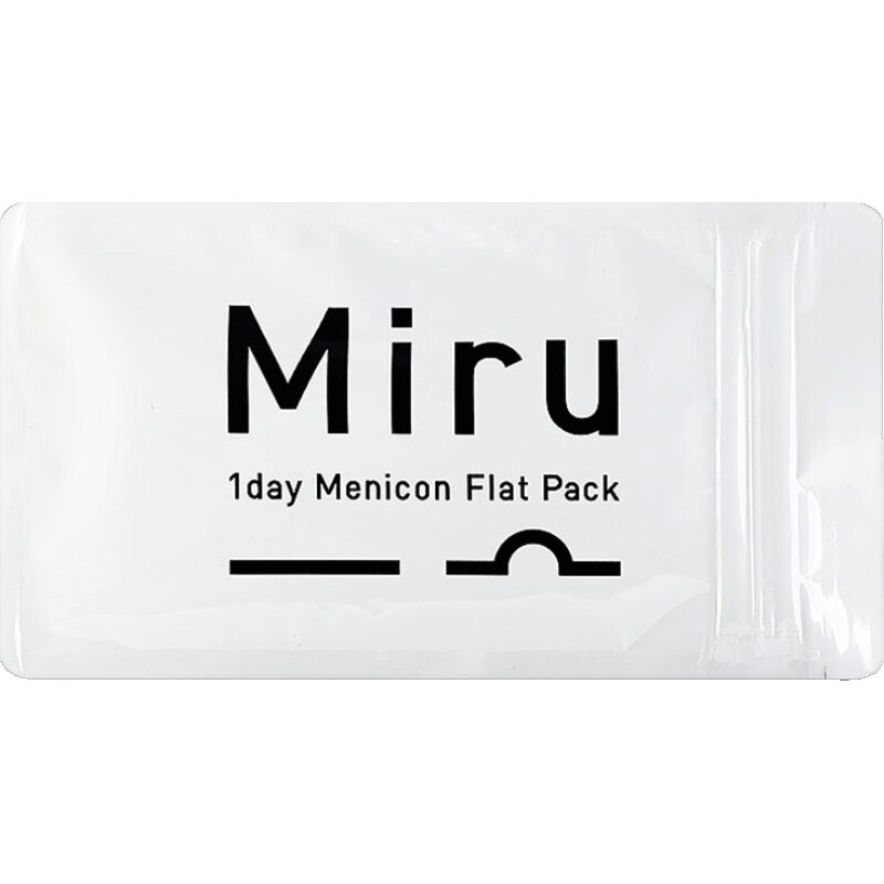 目立康米如Miru隐形近视眼镜日抛一次性透明片6片官方正品水润舒
