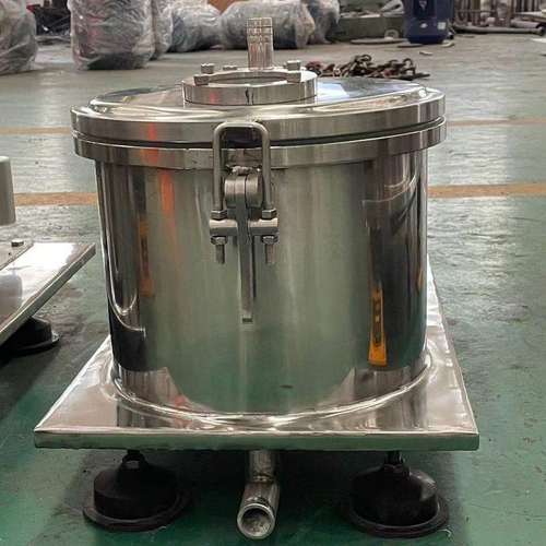 平板式人工上部卸料离心机卸料离心机平板密闭式离心机