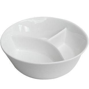 陶瓷分格盘日式餐具正品两格三格盘儿童便当盒家用分格碗健身饭盒
