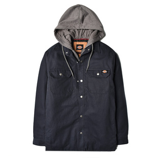 阿瞳亏本清仓 Dickies迪克斯假两件宽松简约夹克工装男外套中长款