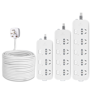 公牛长线插排加长带线地拖插座延长线接线板5/10/15米超长插线板