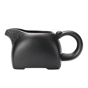 第二集 黑泥老料紫砂公道杯高端精致陶瓷茶海龙纹四方茶水分茶器