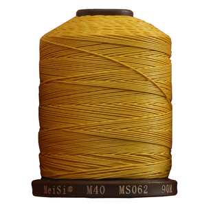 梅斯MeiSi亚麻线0.45mm精细亚麻蜡线手工DIY皮具手缝线 宝塔线90m