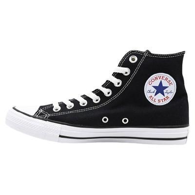 converse匡威allstar黑色帆布鞋