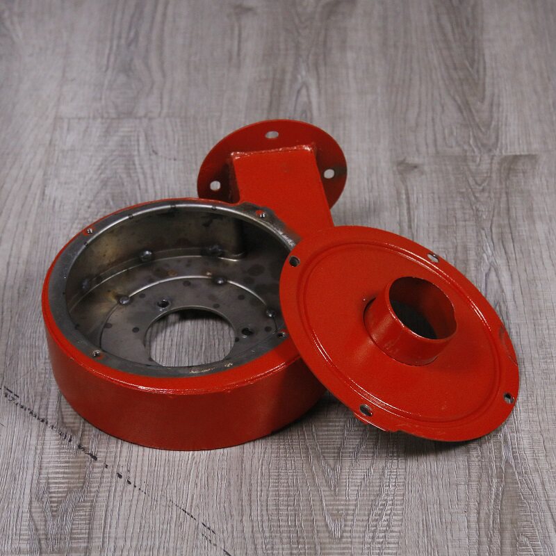 21型23型自吸式粉碎机配件两相电220v打粉机风机壳家用小型磨粉机